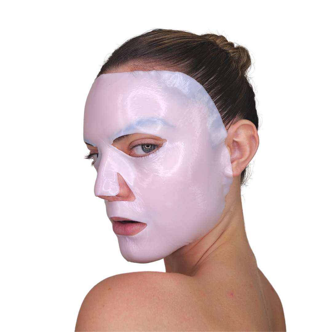 Face Lift Belt Face Beauty Mask Seamless Hemming Design Ice - Temu